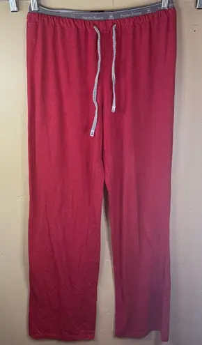 Psycho Bunny Size Small Red Pajama Pants Logo Waistband Super Comfy Soft