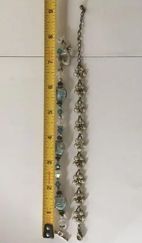 Lot Of Two Women's Costume Bracelets Nice