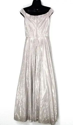 Blondie Nites by Stacy Sklar Off Shoulder Fit and Flare Gown Size 9