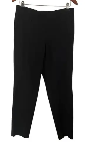 J Jill Women Pants Slim Leg Pull On Viscose Stretch Minimal Neutral M Black Size M