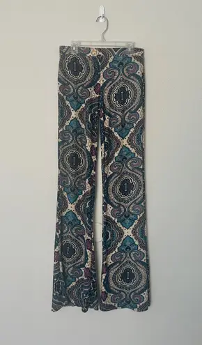 Size S/M Purple & Blue Bellbottom 70s Pants Size M