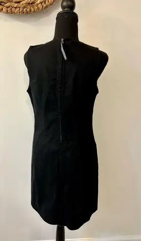 Boden USA Boden Women’s Trafalgar Modern Jumper Black Denim Sleeveless Shift Dress