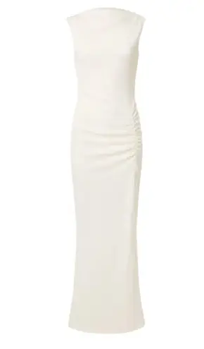 Suboo Tank Jacqui Dress in White, Size S White