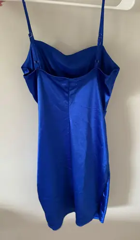 Macy's Royal blue mini dress