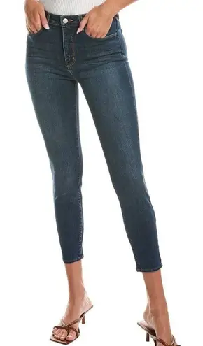 L'Agence New L’Agence Margot Dark Wash High Rise Skinny Cropped Jeans Prime Blue Vintage