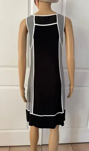 EUC Spense Pullover Sleeveless Jersey Dress Black