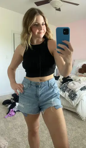 Aerie Jean Shorts