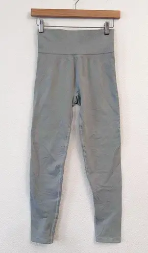 Cuyana Stretch High Waist Leggings Size S / M Steel Gray Active Yoga