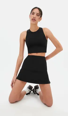Girlfriend Collective Black Skort Sport