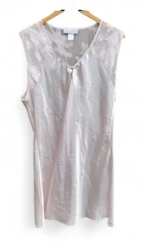 Oscar de la Renta Pink Label Baby Pink Short Satin Above Knee Gown