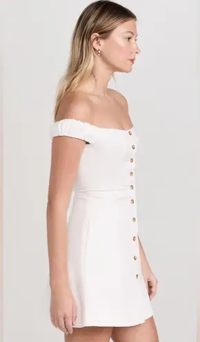 Favorite Daughter The Lovesick Mini Dress, Size 12, $258 White