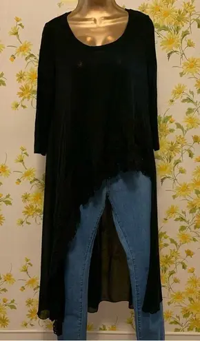 Drapey maxi top extreme high