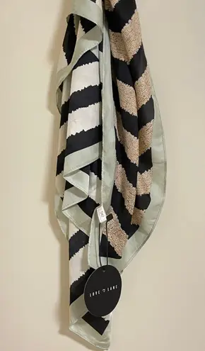 Love Lane Women’s Free Mind Silk Scarf One Size (Brand New) Multi