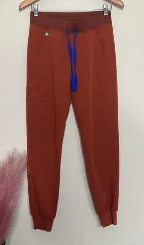 FIGS • Zamora jogger scrub pants in sold out auburn color