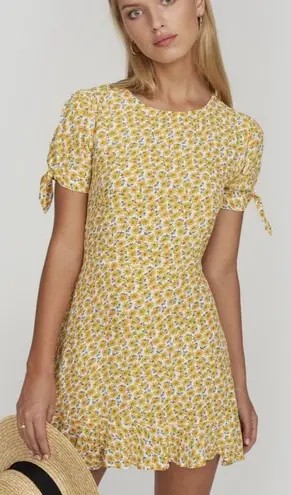 Revolve Faithfull The Brand Daphne Floral Print Mini Dress