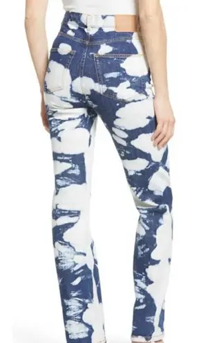 Jeanerica Eiffel High Waist Bootcut Jeans in Tie Dye 74 Women's Sz. 26 (US 4