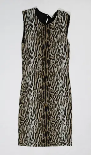 Roberto Cavalli NEW Cheetah Leopard Animal Print Pattern Stretch Bodycon Dress