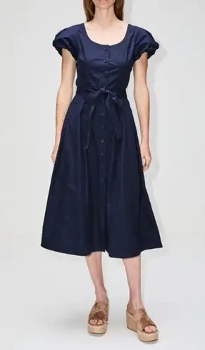 Ulla Johnson Navy Rhea Dress 10