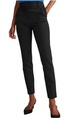 Boden USA Boden - Highgate Ponte Classic Black Trousers Pants Sz US 12R (UK 16R)
