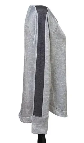 C9 Champion Grey Black Lightweight Sweatshirt Activewear Athleisure Size Medium Gray