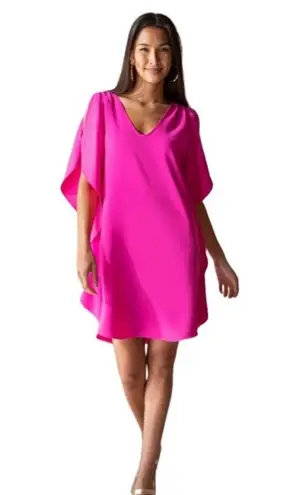 Trina Turk Haipo Aloha Fuschia Dress Small