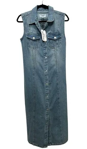 Velvet Heart DENIM DRESS Sleeveless, western maxi dress Size M