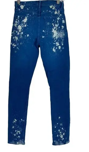 Cotton Citizen High Waist Distressed Skinny Jeans Blue Size 25 NEW