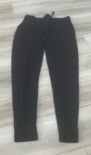 A pea in the pod Maternity Black Drawstring Waist Joggers Pants Size XS/S