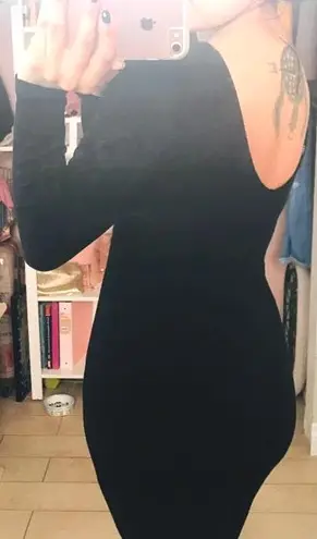 Forever 21 Jumpsuit Black Open Front