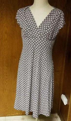 Axcess Soft Cap Sleeve Wear to Work Dress M Black Size M