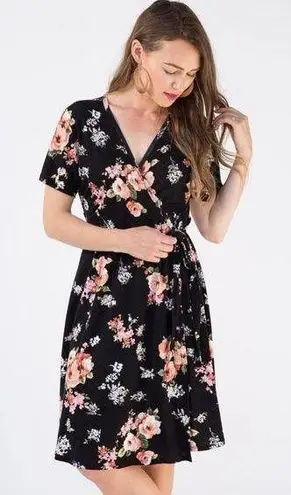 Agnes & Dora NWT Floral Wrap dress
