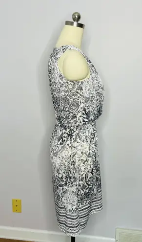 Studio West Apparel Fleur de Lis Faux Wrap Dress M