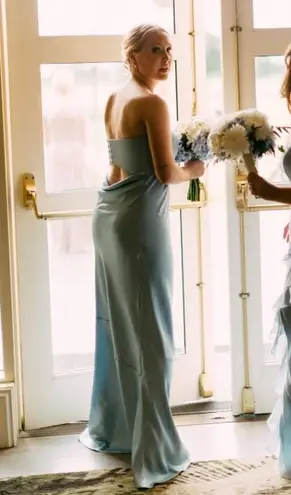 Reveal Revelry Leo Satin Bridesmaid Dress