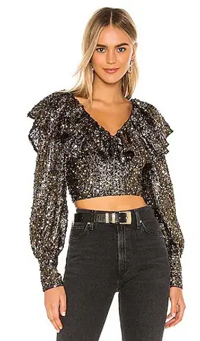 Revolve /Tularosa Presley Sequin Top thumbnail 1