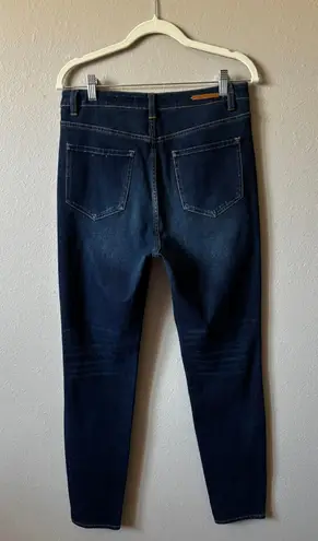 Soft Surroundings dark wash ultimate high rise skinny jeans