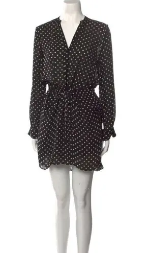 Intermix pocket dot Mini dress size small