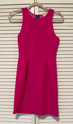 Everly hot pink sheath dress