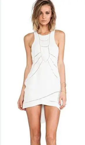 Blesse'd are the Meek Bless'ed are the meek Natural Forms White Mini Dress Size 0