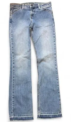 Y2K l.e.i. Low Rise Bootcut Jeans Blue Size undefined