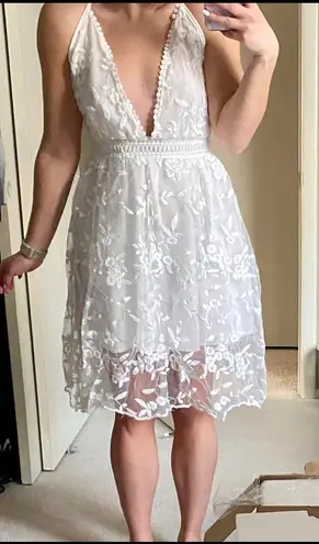 Boutique White Dress