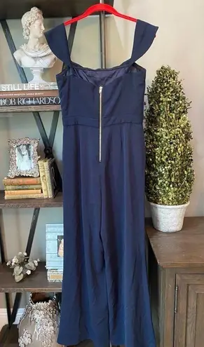 Jay Godfrey Brin Jumpsuit Midnight Navy Women's Size 8