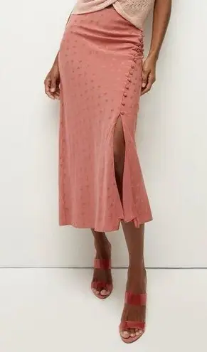 Veronica Beard Silk-blend Franconia Skirt In Faded Rose