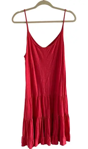 Velvet Tees Velvet by Graham & Spencer Knit Tiered Cotton Dress