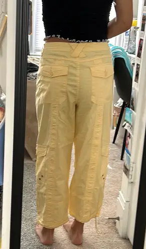 Style & Co yellow cargo pants