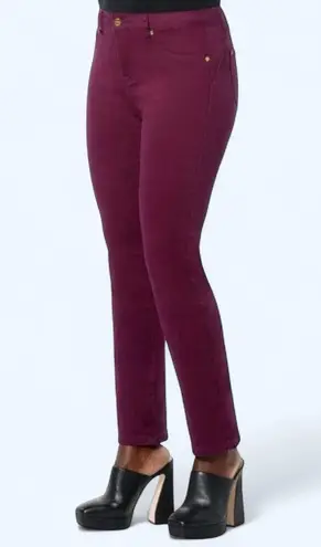 D. Jeans Stretch Burgundy Jeans