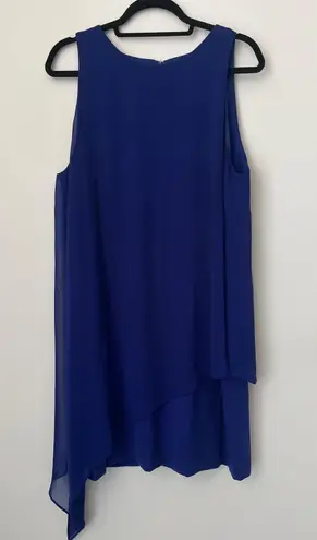 Tahari arthur s levine dress Royal Blue Dress Sz 14