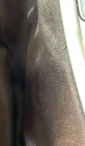 Prezzo Vintage NWT Tapestry Beaded Rhinestone KISS lock purse changeable straps Brown