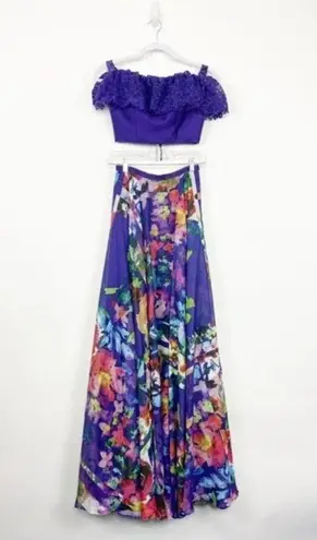 Ellie Wilde by Mon Cheri Two Piece Gown Prom