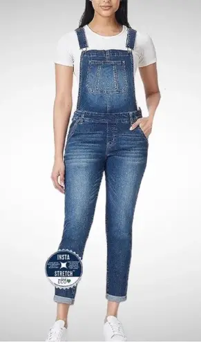 WALLFLOWER Tomboy Casual Fit Insta Stretch Denim Overalls | Medium | EUC Blue Size undefined