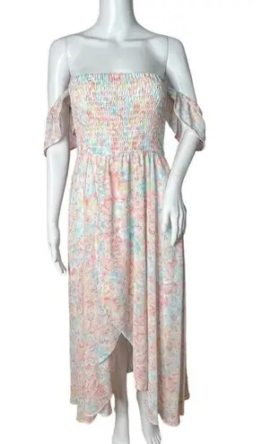 Maverick the Collection Dress Womens Large Pink Blue Pastel Taylor Swift Lover